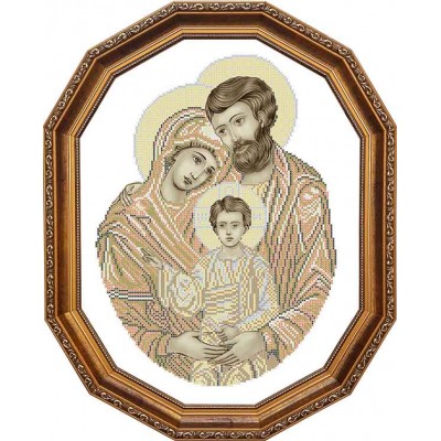Набор для вышивки бисером икон - БС Солес - Святое Семейство (сепия) 2 Набор для вышивки бисером икон - БС Солес - Святое Семейство (сепия) 2