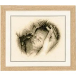 Набор для вышивания крестом Vervaco PN-0012175 Мать и дитя / Mother & child Набор для вышивания крестом Vervaco PN-0012175 Мать и дитя / Mother & child