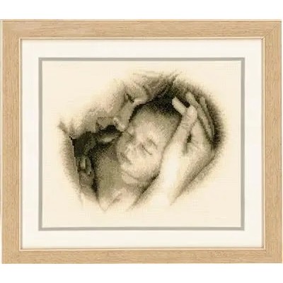 Набор для вышивания крестом Vervaco PN-0012175 Мать и дитя / Mother & child Набор для вышивания крестом Vervaco PN-0012175 Мать и дитя / Mother & child
