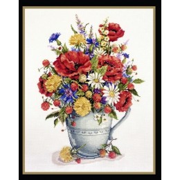 Набір для вишивання хрестиком - MAGIC CROSS STITCH - 003 Спогади про літо