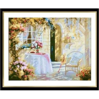 Набор для вышивки крестом - MAGIC CROSS STITCH - 008 Солнечное утро Набор для вышивки крестом - MAGIC CROSS STITCH - 008 Солнечное утро