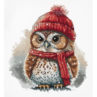 Набір для вишивання хрестиком AVA P009 Owl Набір для вишивання хрестиком AVA P009 Owl
