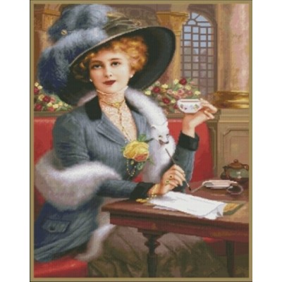 Набор для вышивки крестом - MAGIC CROSS STITCH - 012 Из Парижа с любовью Набор для вышивки крестом - MAGIC CROSS STITCH - 012 Из Парижа с любовью