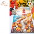 Набор для вышивания крестом Lanarte PN-0230712 Цветочная дорожка с маяком Набор для вышивания крестом Lanarte PN-0230712 Цветочная дорожка с маяком