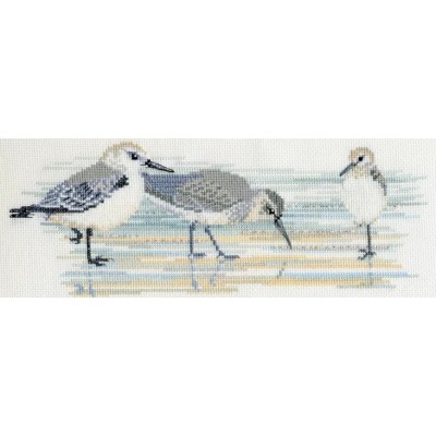 Набор для вышивания крестом Bothy Threads DWBB03 Кулики // Waders Набор для вышивания крестом Bothy Threads DWBB03 Кулики // Waders