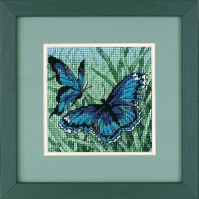 Набор для вышивания гобеленовым швом DIMENSIONS 07183 Butterfly Duo // Пара бабочек Набор для вышивания гобеленовым швом DIMENSIONS 07183 Butterfly Duo // Пара бабочек