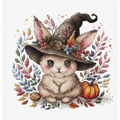 Набор для вышивания крестом AVA P075 Magic Bunny in Autumn Набор для вышивания крестом AVA P075 Magic Bunny in Autumn