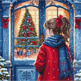 Набор для вышивания крестом AVA P082 Рождественская надежда // Christmas Hope Набор для вышивания крестом AVA P082 Рождественская надежда // Christmas Hope