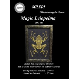Набор для вышивки бисером Miledi НЮ-083 Magic leiopelma Набор для вышивки бисером Miledi НЮ-083 Magic leiopelma