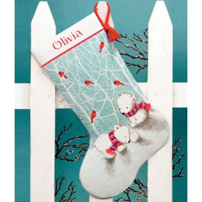 Набор для вышивания DIMENSIONS 70-08902 Snow Bears Stocking Набор для вышивания DIMENSIONS 70-08902 Snow Bears Stocking