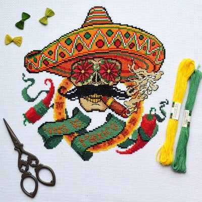 Набор для вышивки крестом Повитруля Р8-009 Viva la Mexico Набор для вышивки крестом Повитруля Р8-009 Viva la Mexico