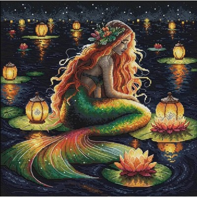 Набор для вышивания крестом AVA P091 The Mermaid's Sanctuary Набор для вышивания крестом AVA P091 The Mermaid's Sanctuary