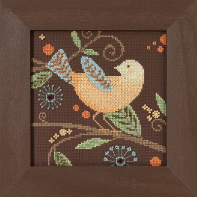 Набор для вышивания Mill Hill DM301812 Yellow Bird // Желтая птица Набор для вышивания Mill Hill DM301812 Yellow Bird // Желтая птица