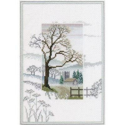 Набор для вышивания крестом Bothy Threads DWMM1 Зимнее дерево // Winter Tree Набор для вышивания крестом Bothy Threads DWMM1 Зимнее дерево // Winter Tree