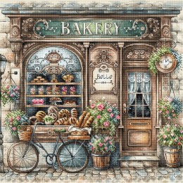 Набір для вишивання хрестиком AVA P100 Стара пекарня // The Old Bakery