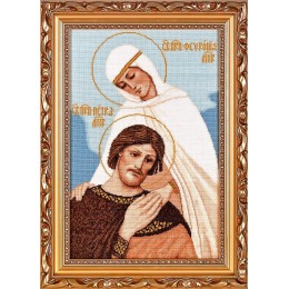Набор для вышивания крестом Alisena 1081а Петр и Феврония Набор для вышивания крестом Alisena 1081а Петр и Феврония