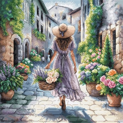 Набір для вишивання хрестиком AVA P110 The Scent of Flowers Набір для вишивання хрестиком AVA P110 The Scent of Flowers