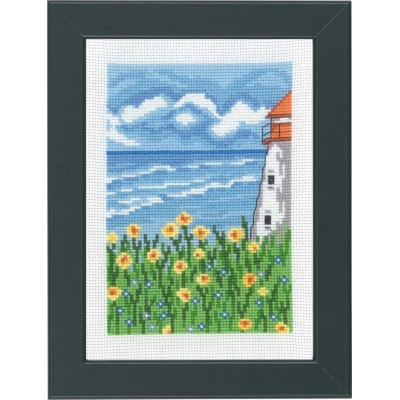 Набор для вышивания PERMIN 13-1439 Маяк // Lighthouse Набор для вышивания PERMIN 13-1439 Маяк // Lighthouse