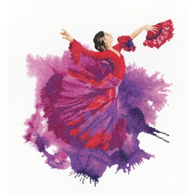 Набір для вишивання хрестиком Heritage Crafts H1683 Фламенко//Flamenco Набір для вишивання хрестиком Heritage Crafts H1683 Фламенко//Flamenco