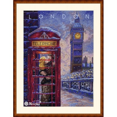 Набор для вышивки крестом - ТМ Мережка - К-182 Visit London
