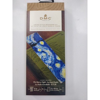 Набір для вишивання хрестиком DMC ВК1996 В.Ван Гог "Зоряна ніч" (книжкова закладка) Набір для вишивання хрестиком DMC ВК1996 В.Ван Гог "Зоряна ніч" (книжкова закладка)