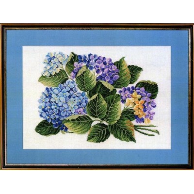 Набор для вышивания крестиком Eva Rosenstand 14-259 Гортензия // Hydrangea Набор для вышивания крестиком Eva Rosenstand 14-259 Гортензия // Hydrangea