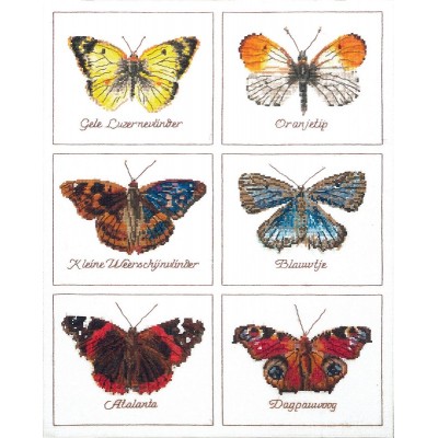 Набор для вышивки крестом Thea Gouverneur 2037Ф Butterflies (Aida) Набор для вышивки крестом Thea Gouverneur 2037Ф Butterflies (Aida)