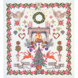 Набір для вишивання хрестиком Thea Gouverneur 2077A Christmas Design (Aida) Набір для вишивання хрестиком Thea Gouverneur 2077A Christmas Design (Aida)