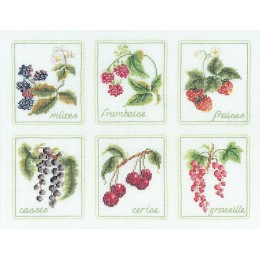Набір для вишивання хрестиком Thea Gouverneur 2091 Six Fruits (Linen) Набір для вишивання хрестиком Thea Gouverneur 2091 Six Fruits (Linen)