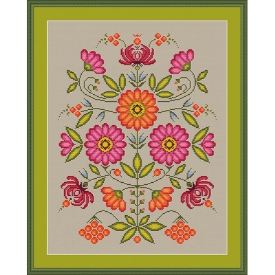 Набір для вишивання хрестиком Little Stitch 230033 Яскраві майорці (Аїда) Набір для вишивання хрестиком Little Stitch 230033 Яскраві майорці (Аїда)