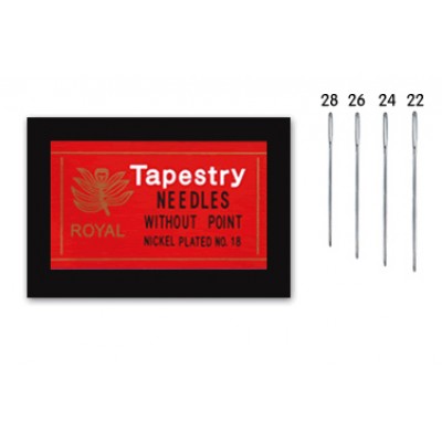 Иглы гобеленовые Tapestry 24 RT24 Royal (Япония) Иглы гобеленовые Tapestry 24 RT24 Royal (Япония)