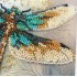Набор для вышивки бисером Абрис Арт AM-268 Изумрудные крылья
