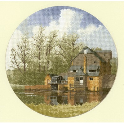 Набор для вышивания крестиком Heritage Crafts H369 Водяная мельница//Watermill Набор для вышивания крестиком Heritage Crafts H369 Водяная мельница//Watermill