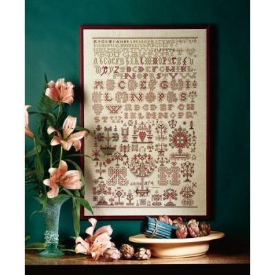 Набор для вышивания PERMIN 39-4454 Sampler 1854 Набор для вышивания PERMIN 39-4454 Sampler 1854