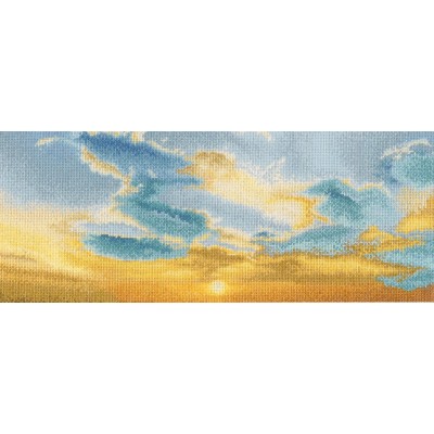 Набір для вишивання хрестиком Thea Gouverneur 404A Sky Study 4 Набір для вишивання хрестиком Thea Gouverneur 404A Sky Study 4