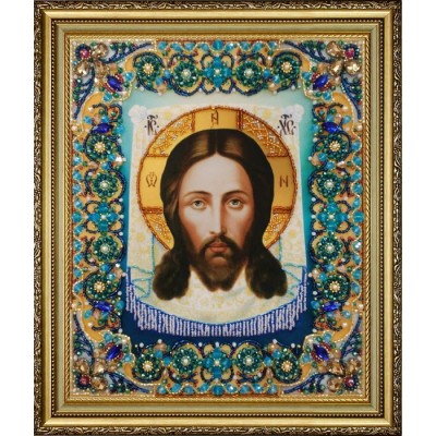 Вышивка бисером икон - Картины бисером - Р-432 Спас Нерукотворный Вышивка бисером икон - Картины бисером - Р-432 Спас Нерукотворный