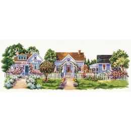 Набор для вышивания крестом Classic Design 4627 Летние домики