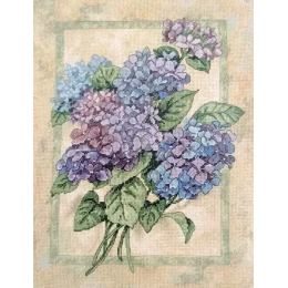 Набор для вышивания крестом Classic Design 4631 Элегантная Гортензия Набор для вышивания крестом Classic Design 4631 Элегантная Гортензия