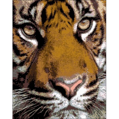 Авторский набор для вышивки бисером Токарева А. 20-0938-НТ Тигр Авторский набор для вышивки бисером Токарева А. 20-0938-НТ Тигр