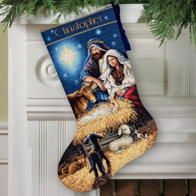 Набор для вышивания DIMENSIONS 70-08838 Holy Night Stocking Набор для вышивания DIMENSIONS 70-08838 Holy Night Stocking