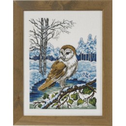 Набір для вишивання Permin 70-2171 Barn owl Набір для вишивання Permin 70-2171 Barn owl