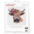 Набор для вышивания крестиком DIMENSIONS 70-35449 Highland Cow // Высокогорная корова