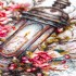 Набор для вышивания крестом MAGIC NEEDLE 70-44 Фонарь в цвету Набор для вышивания крестом MAGIC NEEDLE 70-44 Фонарь в цвету