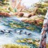 Набор для вышивания крестом Magic Needle 70-53 Романтический роман Набор для вышивания крестом Magic Needle 70-53 Романтический роман