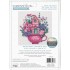 Набор для вышивания крестиком DIMENSIONS 70-65232 Teacup House // Чайный дом