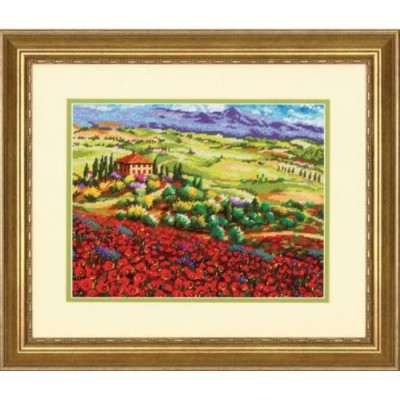 Набор для вышивания гобеленовым швом DIMENSIONS 71-20084 Tuscan Poppies // Тосканские маки Набор для вышивания гобеленовым швом DIMENSIONS 71-20084 Tuscan Poppies // Тосканские маки