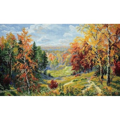 Набор для вышивания крестиком Classic Design 8345 Яркая Осень Набор для вышивания крестиком Classic Design 8345 Яркая Осень