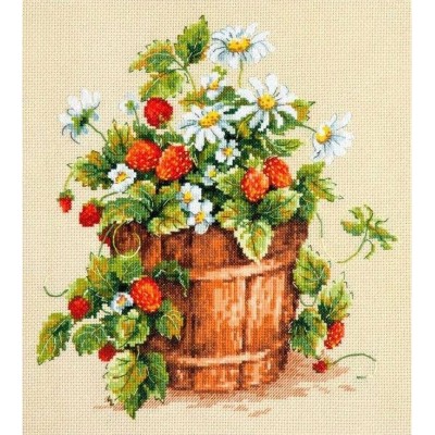 Набор для вышивания крестом Classic Design 8372 Земляничное настроение Набор для вышивания крестом Classic Design 8372 Земляничное настроение