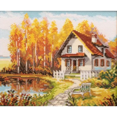 Набор для вышивания крестом Classic Design 8378 Золото осени