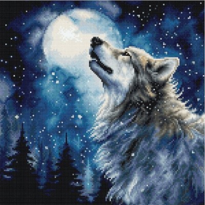 Набор для вышивания крестом LETISTITCH L9923 Midnight snowfall Набор для вышивания крестом LETISTITCH L9923 Midnight snowfall